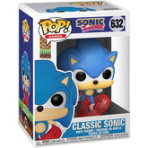 Funko Pop! Sonic The Hedgehog - Classic Running Hedgehog Flocked (Exclusive) #632